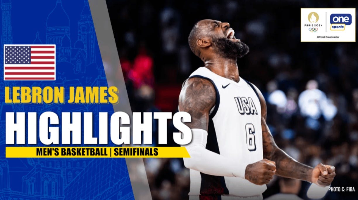 LeBron James makes history with triple-double showing against Serbia | Paris 2024 highlights